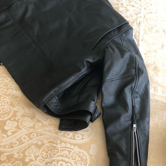 NWOT The Alley Leather Motorcycle Jacket - Picture 4 of 6